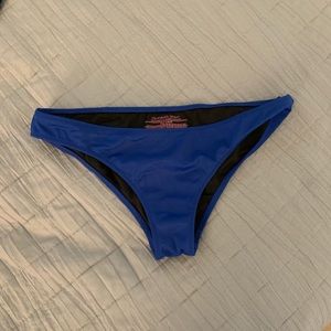 Blue bikini bottoms